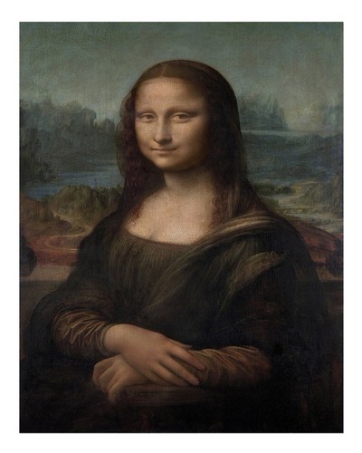 Mona lisa wandbild - mona,