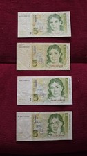 Vier Deutsche Mark 5 DM