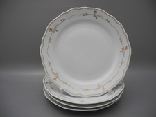 Hutschenreuther 4 Kuchenteller Schloss Bentheim Frühstück Dessert