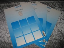 3x Millimeter Block DIN A4 20 Bl. 70 g/m² Zeichenpapier Millimeterblock / Papier