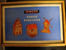 alter Holzbaukasten von der Firma Pewesti vermutlich von 1936/1938