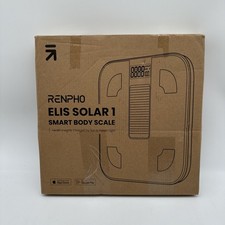 RENPHO Personenwaage Digital, Ohne Batterie, Solarbetriebene Waage B-Ware