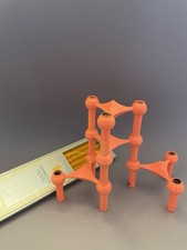 Nagel Quist Vintage Kerzenleuchter, 4 Stück, 60er Jahre, Stecksystem