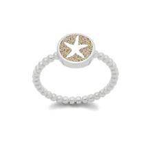 UVP 59,90€  DUR Schmuck Ring TRAUM Strandsand Silber 925/-rhodiniert (R5187)