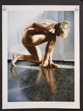 Peter Handel (*1949) - Knieender Frauenakt - Erotik - Nude - Giclée-Druck - PH14