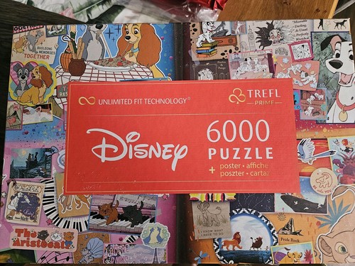 Disney 6000 teile puzzle - disney,