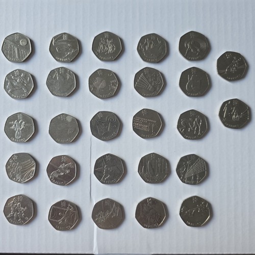 London 2012 olympia 50p - 50p, coin
