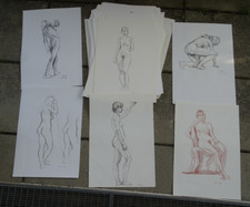 140 Frauen Akt Zeichnungen -