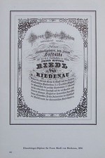 EHRENBÜRGER-DIPLOM FRANZ