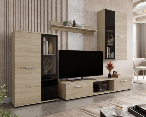 Modern wohnwand sammy - wohnwand,