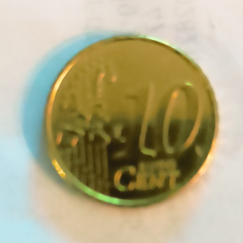 Cent euro münze motiv - 10,
