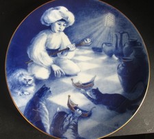 Märchenteller  "Der kleine Muck",  Meißner Porzellan