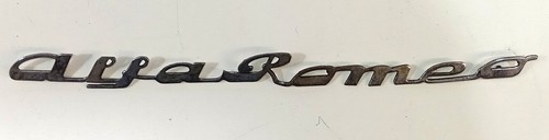Alfa romeo schriftzug emblem - alfa, schriftzug,emblem