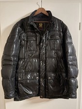 Belstaff Herren Jacke Walkham Gewachst Schwarz Größe XXXL