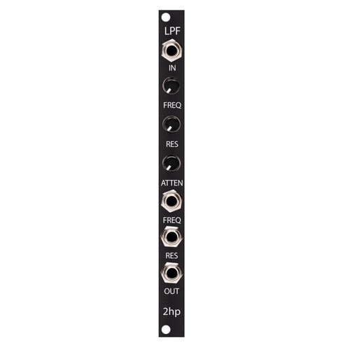 2hp lpf black filter modular - -,