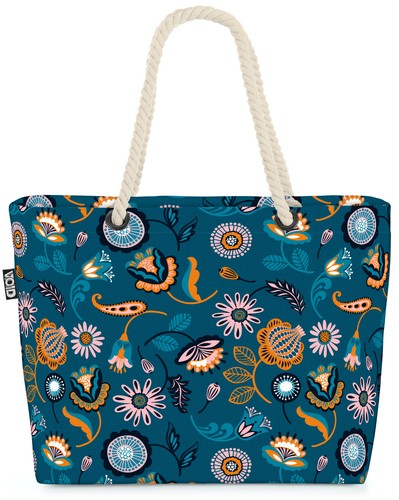 Void tasche florales - florales, feines