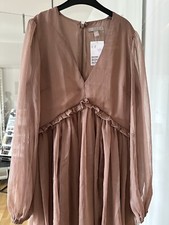 H&M Chiffon Kleid Sommerkleid