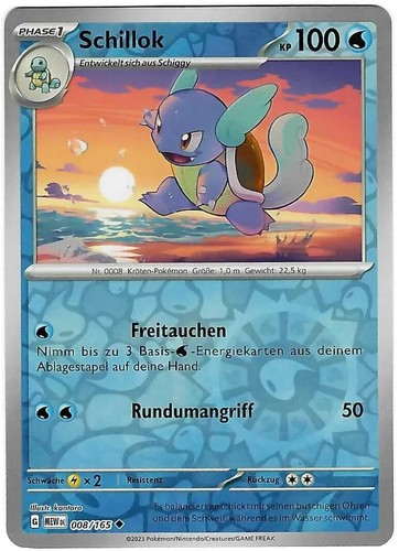 Pokemon karte schillok - |,