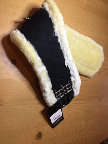 Hkm sattelgurt artificial - artificial, fur