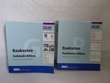 BKI Baukosten Altbau 2020 - Gebäude + Positionen: Statistische Kostenkennwerte