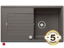 Blanco Zia 5 S Vulkangrau - 527386 Granitspüle Silgranit Küchenspüle