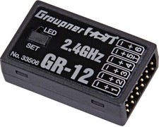 GRAUPNER GR-12 2,4GHZ HOTT 6K