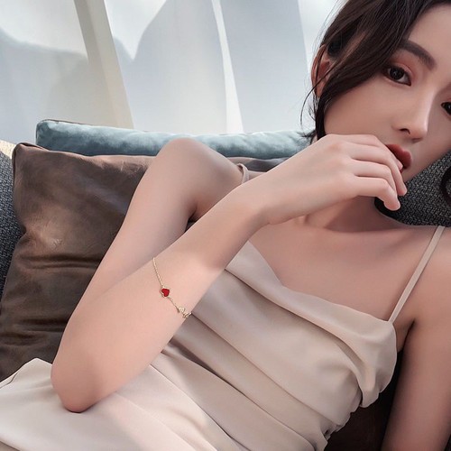 Simple love bracelet female - bracelet,