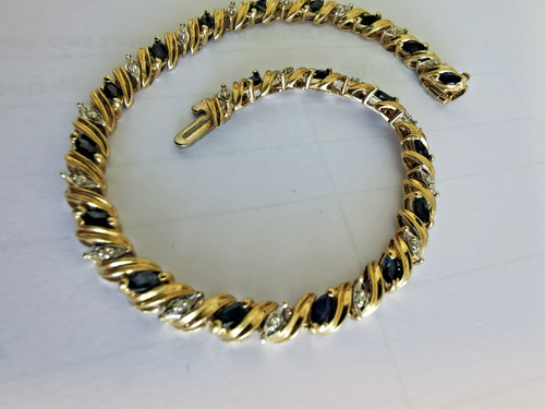 Armband gold 585 - , mit