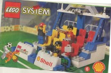 Lego System Anleitung Shell Tribüne 3308