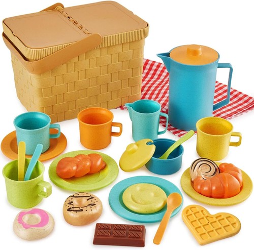 Picknickkorb teeservice - picknickkorb,