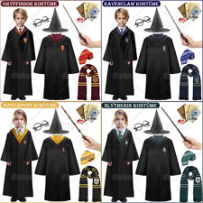 Harry Potter Gryffindor Slytherin Ravenclaw Hufflepuff Kostüme Robe Krawatte Hut