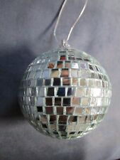 Discokugel Spiegel Kugel Glas Ball Spiegelglas Glitzer Party Dekoration Geschenk