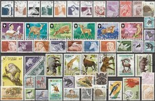 Tiere Lot mit Marken zum Thema