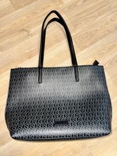 S.OLIVER (Soliver) Umhänge-Tasche Shopper inkl. Zubehör, schwarz grau, NEU!