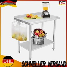 Edelstahltisch mit Rollen