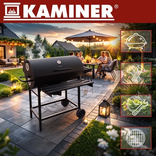 Luxus xxl holzkohlegrill - luxus,