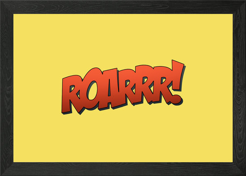 Roarr ausruf comic - roarr,