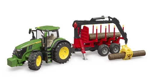 Bruder spielzeug traktor john - spielzeug,
