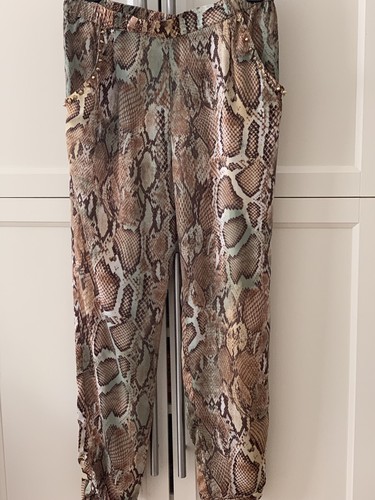 Zara sommer hose snake print - sommer,