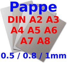 Buchbinderpappe Graupappe