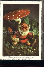 Zwerge Dwarfs Nains Pilz