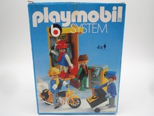 Playmobil System 3231 "Telefonzelle mit Postboten und Zubehör" (in OVP) selten!