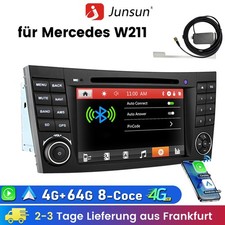 CD DVD DAB+ 64GB Carplay Mercedes E/CLS-Klasse W211 W219 Android 13 Autoradio 