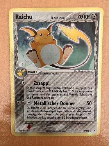 Pokémon raichu delta - raichu,