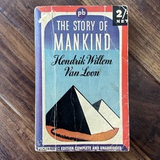 The Story of Mankind - Hendrick Willem Van Loon -1948 Pocket Book 1st Edition PB