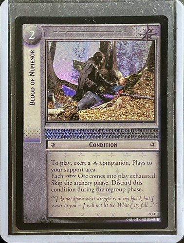 Lotr tcg blood numenor - blood,