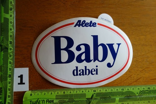 Alter aufkleber baby bord - aufkleber,