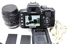 Profi Spiegelreflexkamera Olympus E-410 10MP Kamera mit Objektiv - gebraucht