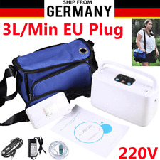 3L Tragbare Oxygen Konzentrator Sauerstoffkonzentrator Sauerstoffgerät EU 220V