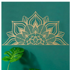 Metall Mandala Wanddekoration